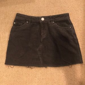 Charcoal gray BDG miniskirt
